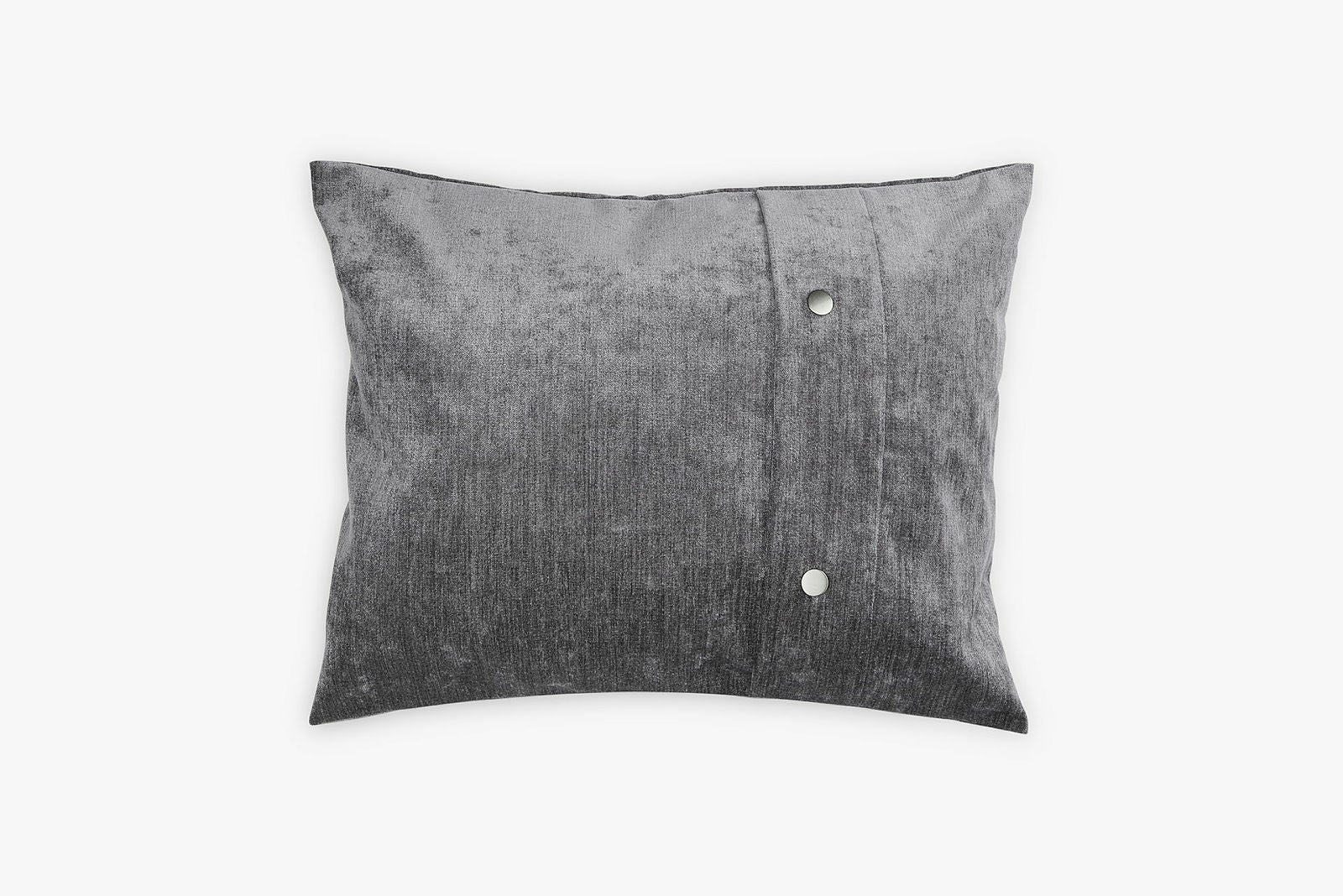 Throw Pillow Cover with Buttons RO Loop Marine