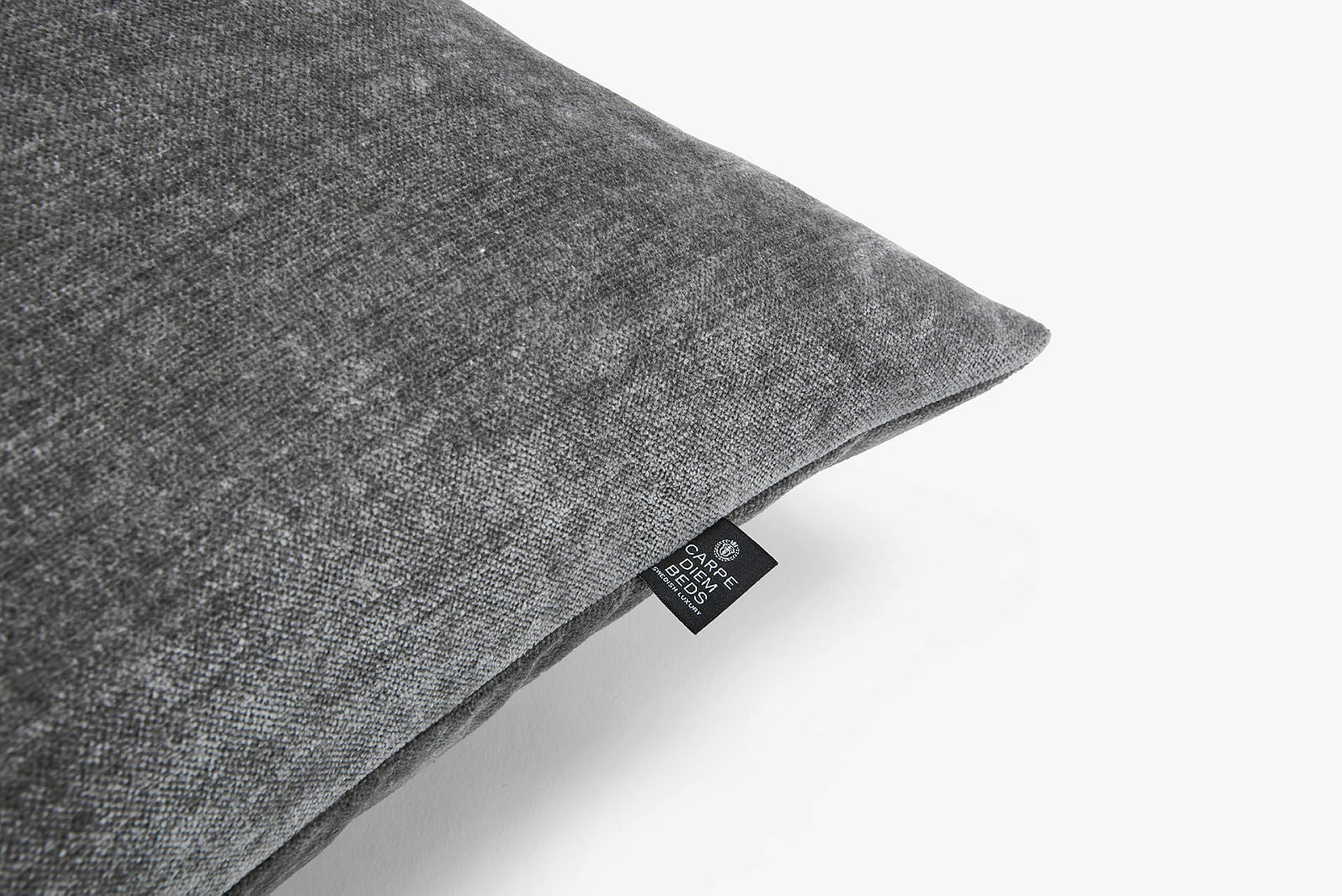 Headboard Pillow Cover Luxury Dark Grey 60x105