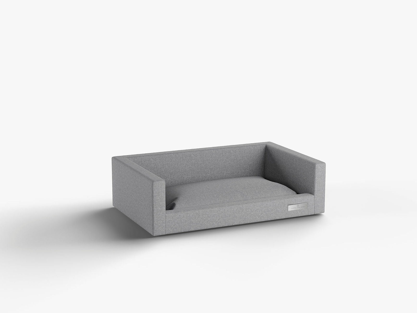 Hunnebo Dog Bed S Wool Light Grey