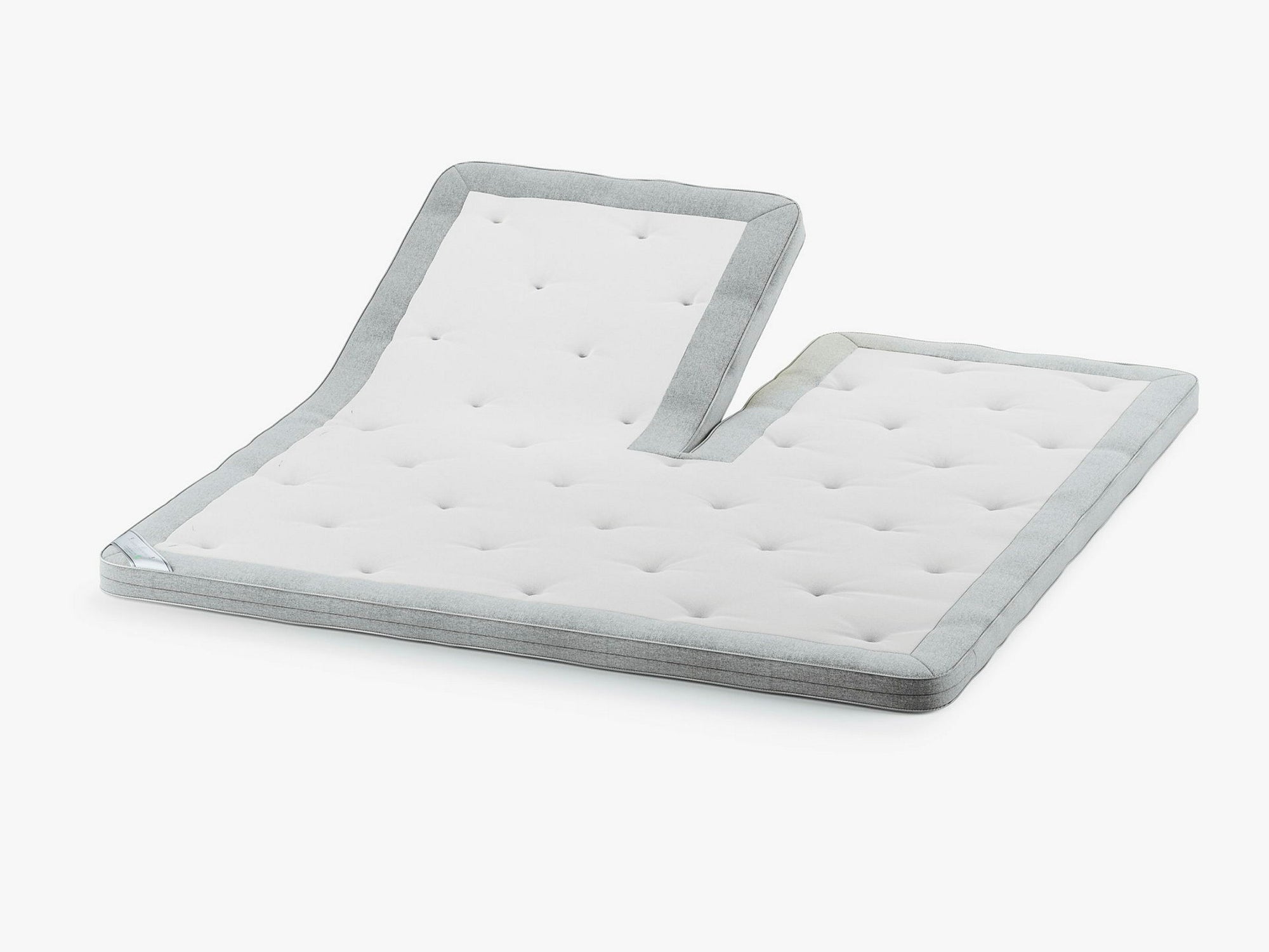 Luxury Split Mattress Topper UK Luxury Dark Grey 210x210